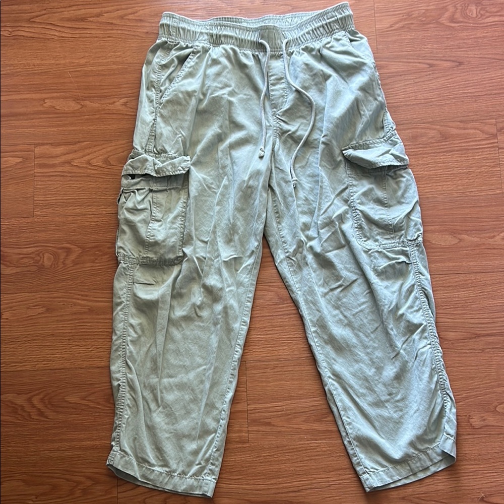 Lucky Brand Green Cargo Pants Relaxed Fit